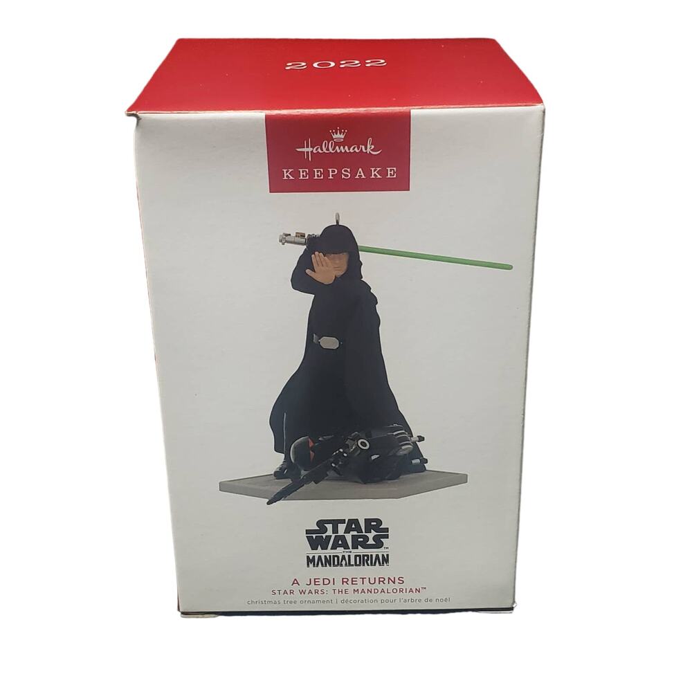 Star Wars The Mandalorian Jedi Returns Hallmark Keepsake Christmas Tree Ornament